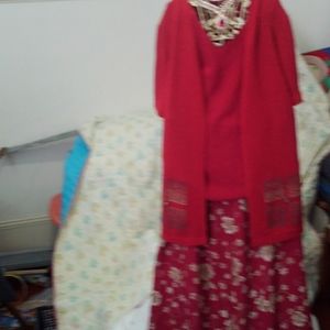 Dress set from Positive Attitude. 3piece set.